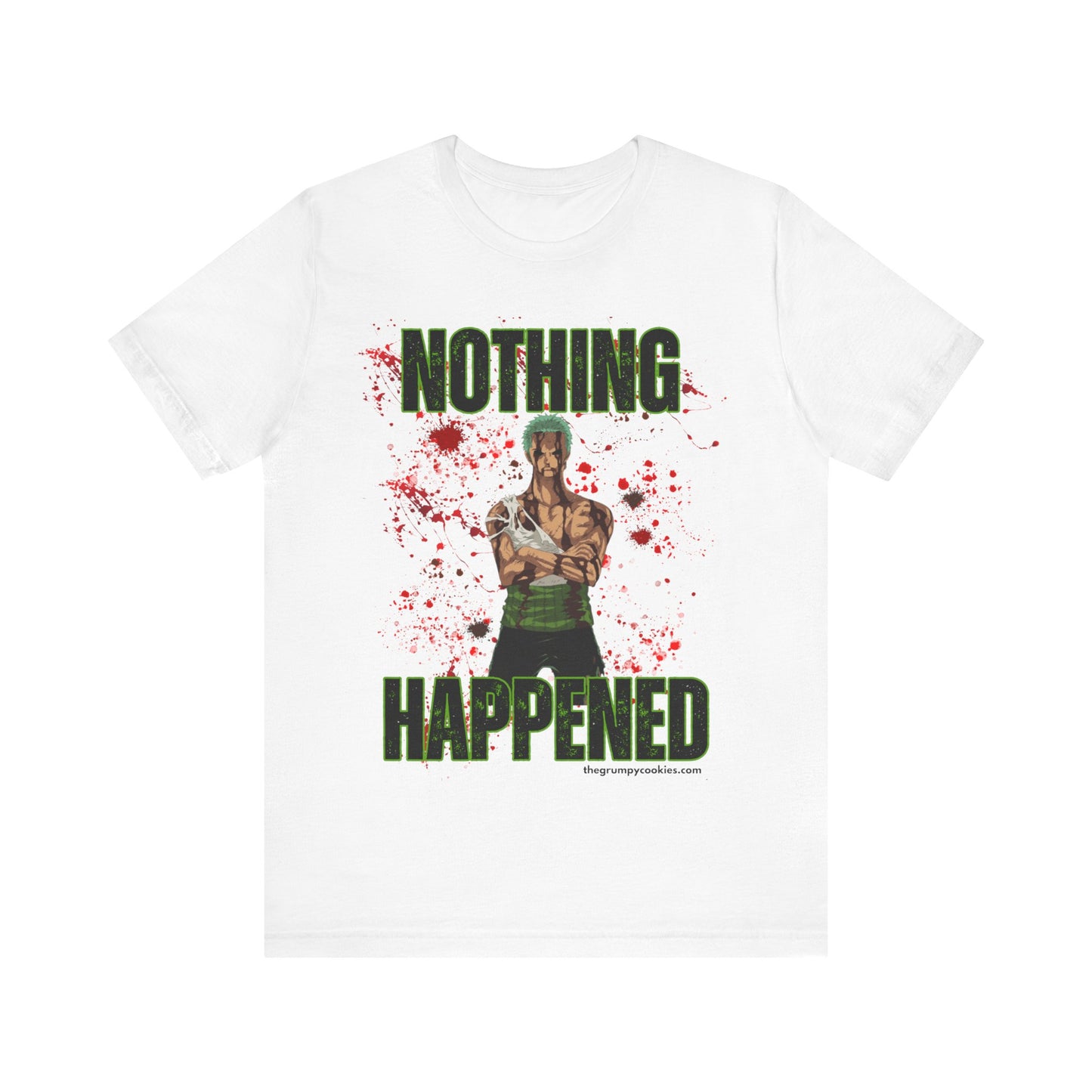 One Piece - Nothing Happened Unisex Jersey Short Sleeve Tee
