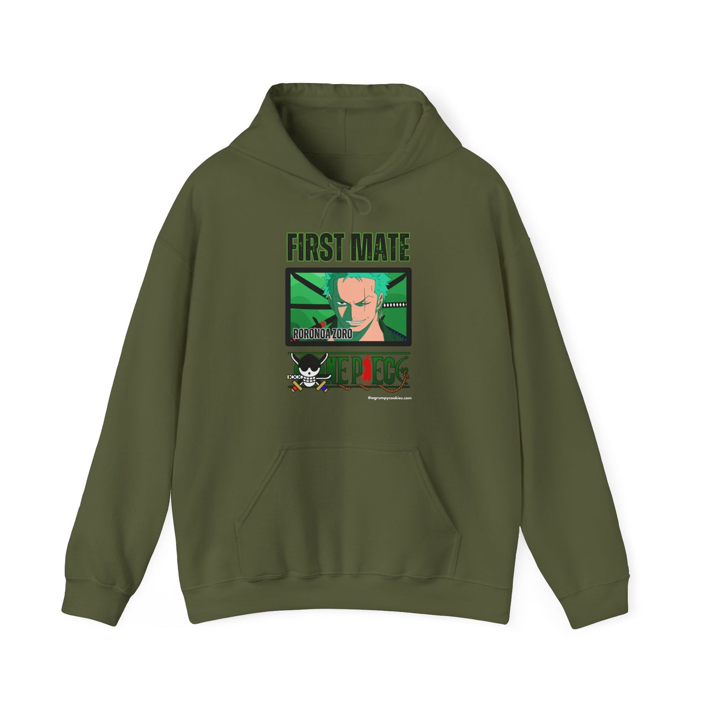 One Piece - First Mate Unisex Heavy Blend™ Hooded Sweatshirt