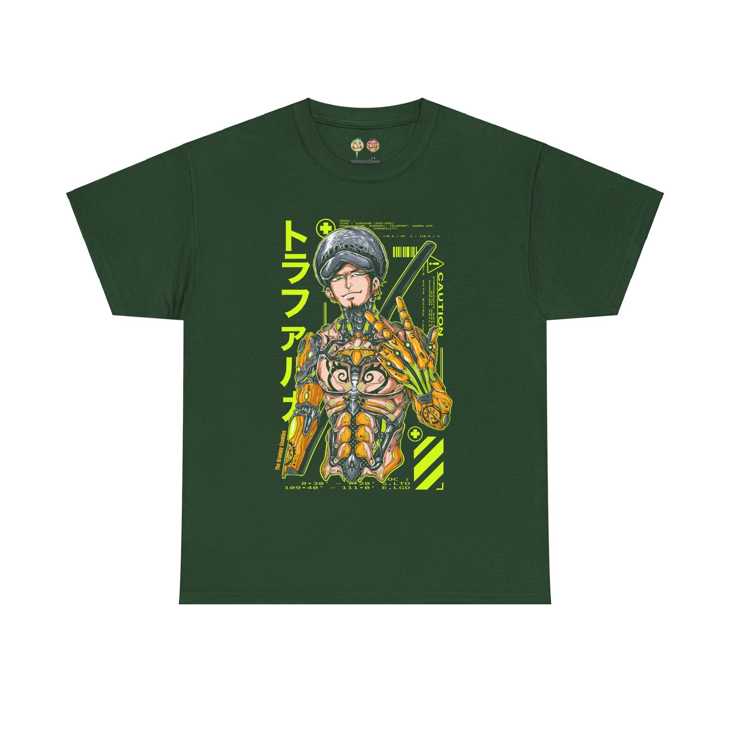 One Piece - Mecha Law Unisex Heavy Cotton Tee