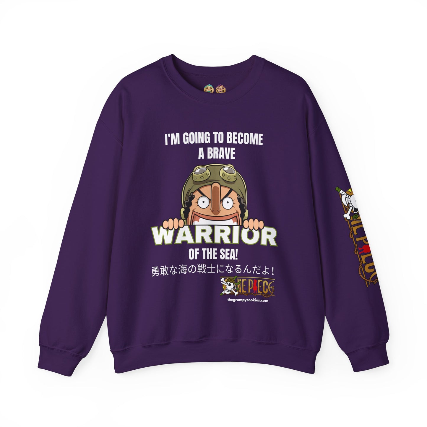 One Piece - Brave Warrior of the Sea Unisex Heavy Blend™ Crewneck Sweatshirt