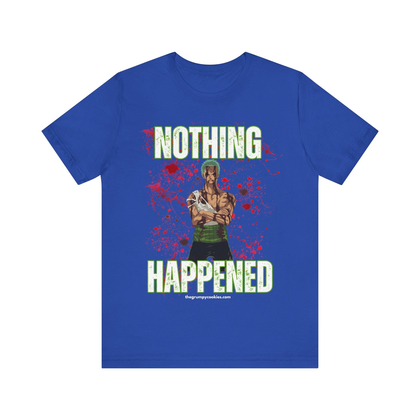 One Piece - Nothing Happened Unisex Jersey Short Sleeve Tee