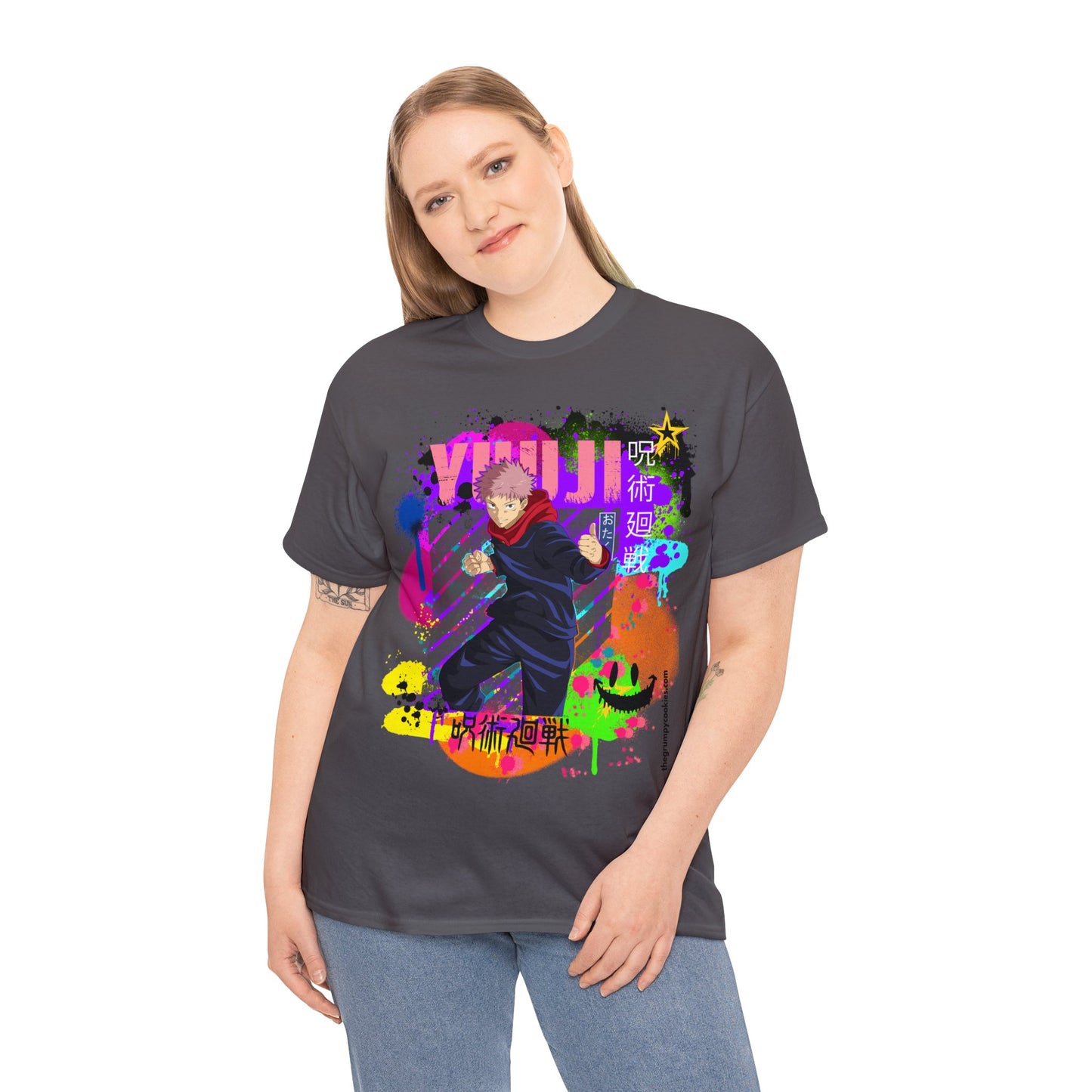 Jujutsu Kaisen - Yuji Says Bring It Unisex Heavy Cotton Tee