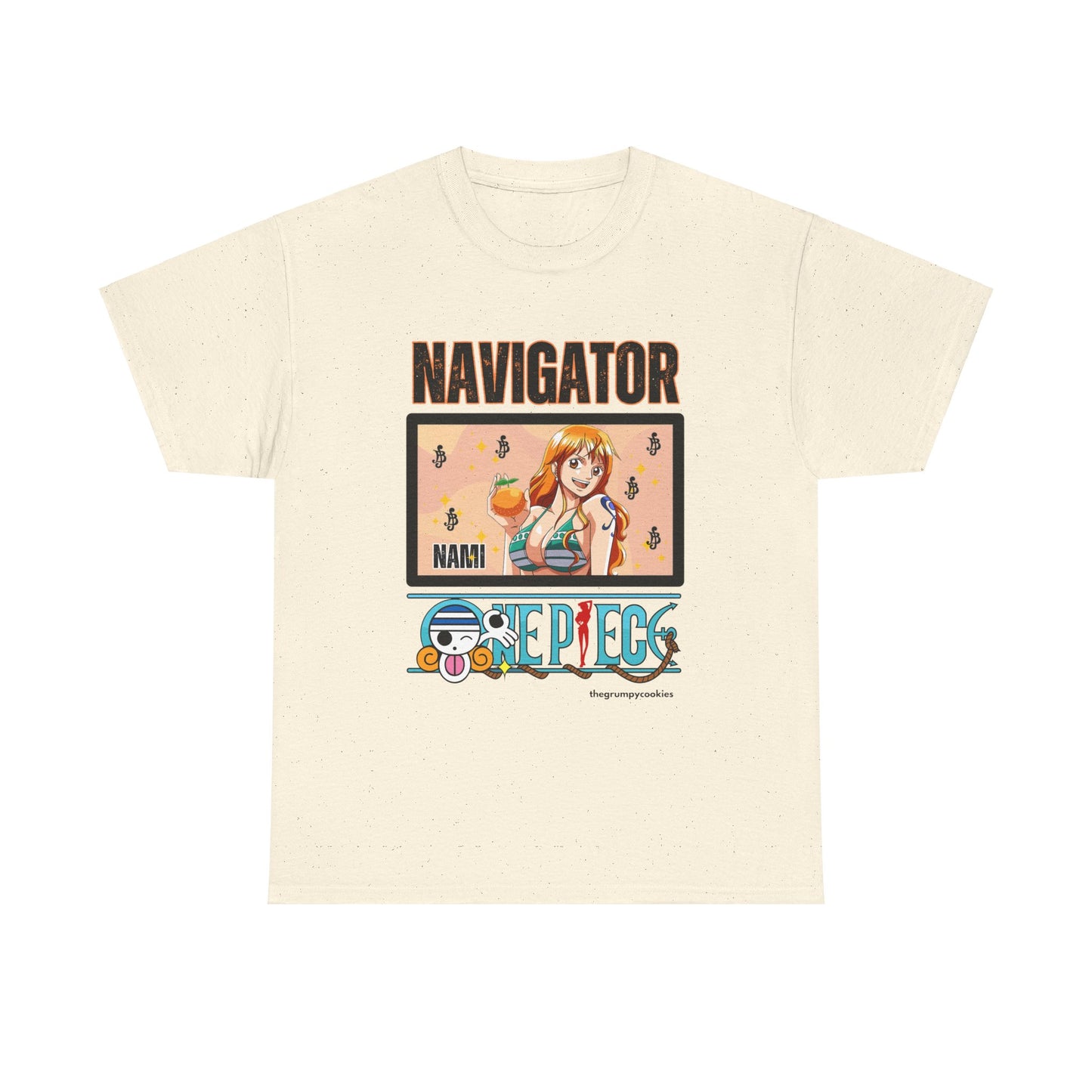 One Piece - Navigator Nami Unisex Heavy Cotton Tee
