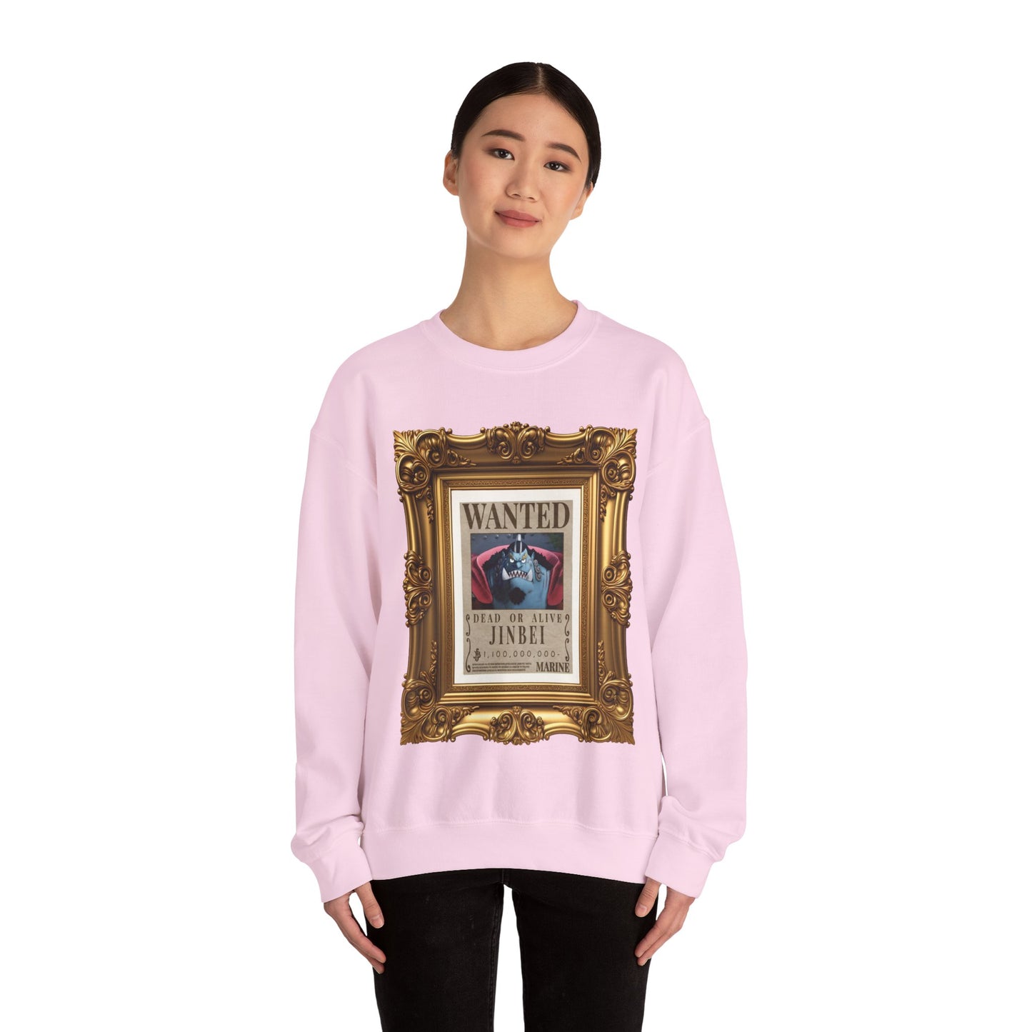 One Piece - Fine Art Jimbei Unisex Heavy Blend™ Crewneck Sweatshirt