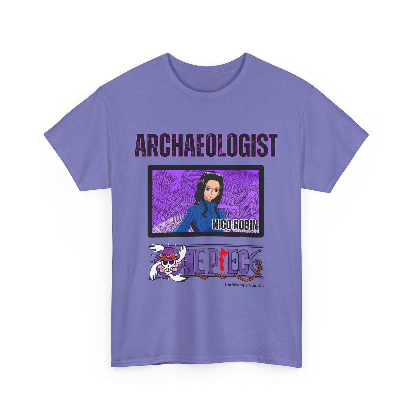 One Piece - Archaeologist Robin Unisex Heavy Cotton Tee