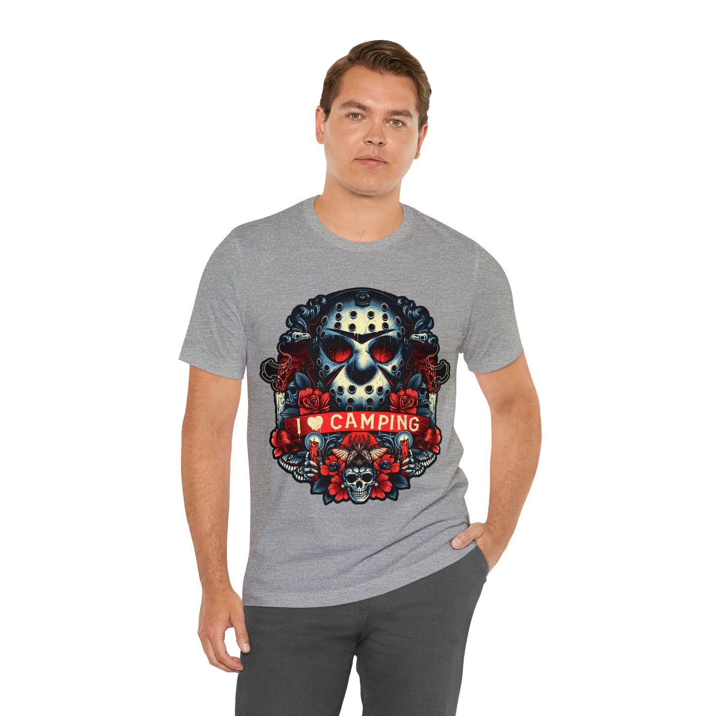 Friday the 13th - I Heart Camping Short Sleeve Tee