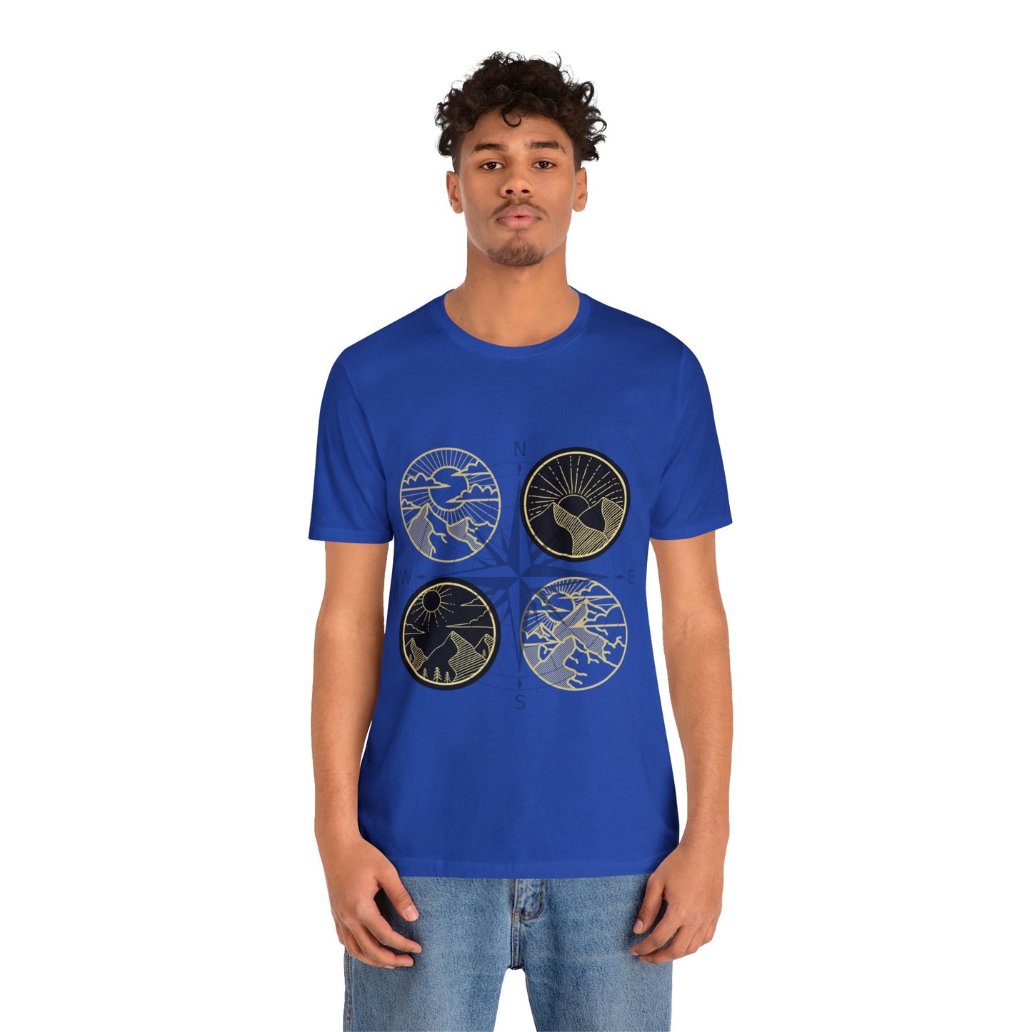 The Grumpy Cookies - Compass Short Sleeve Tee