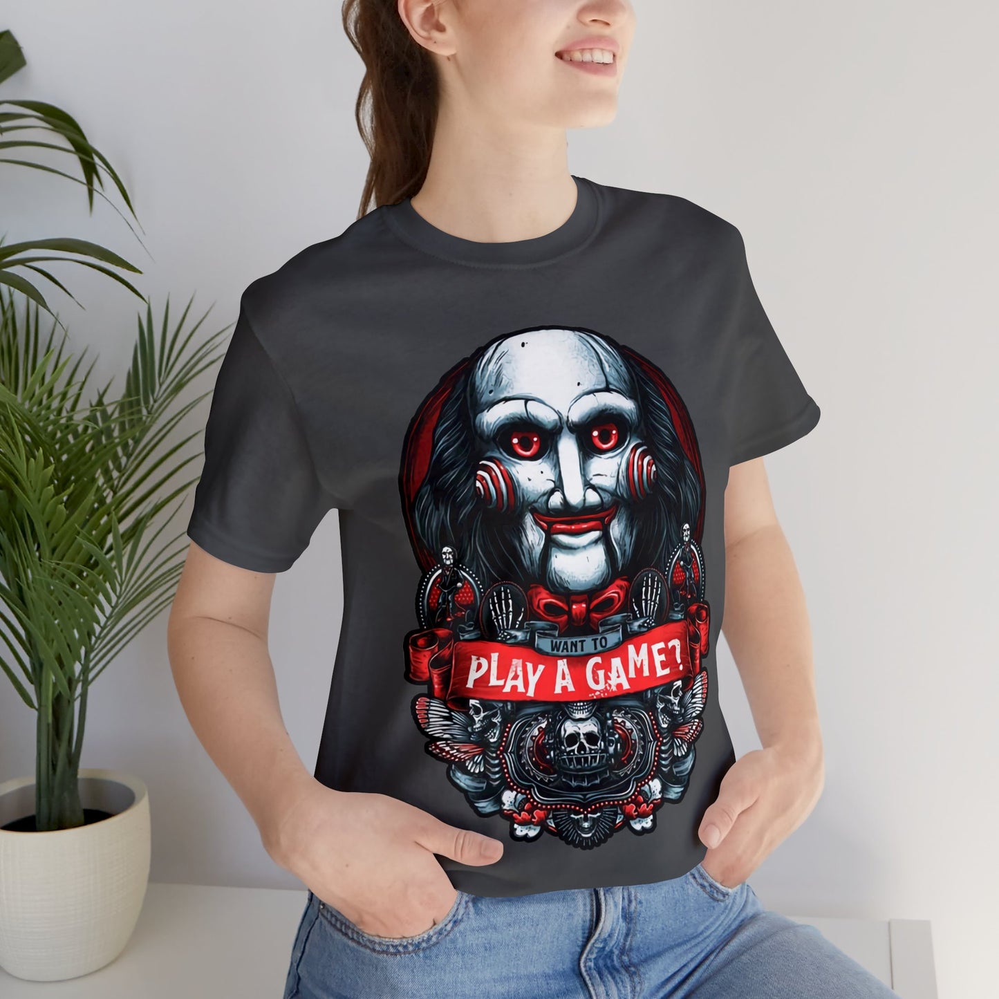 Saw - The Answer is NO Short Sleeve Tee