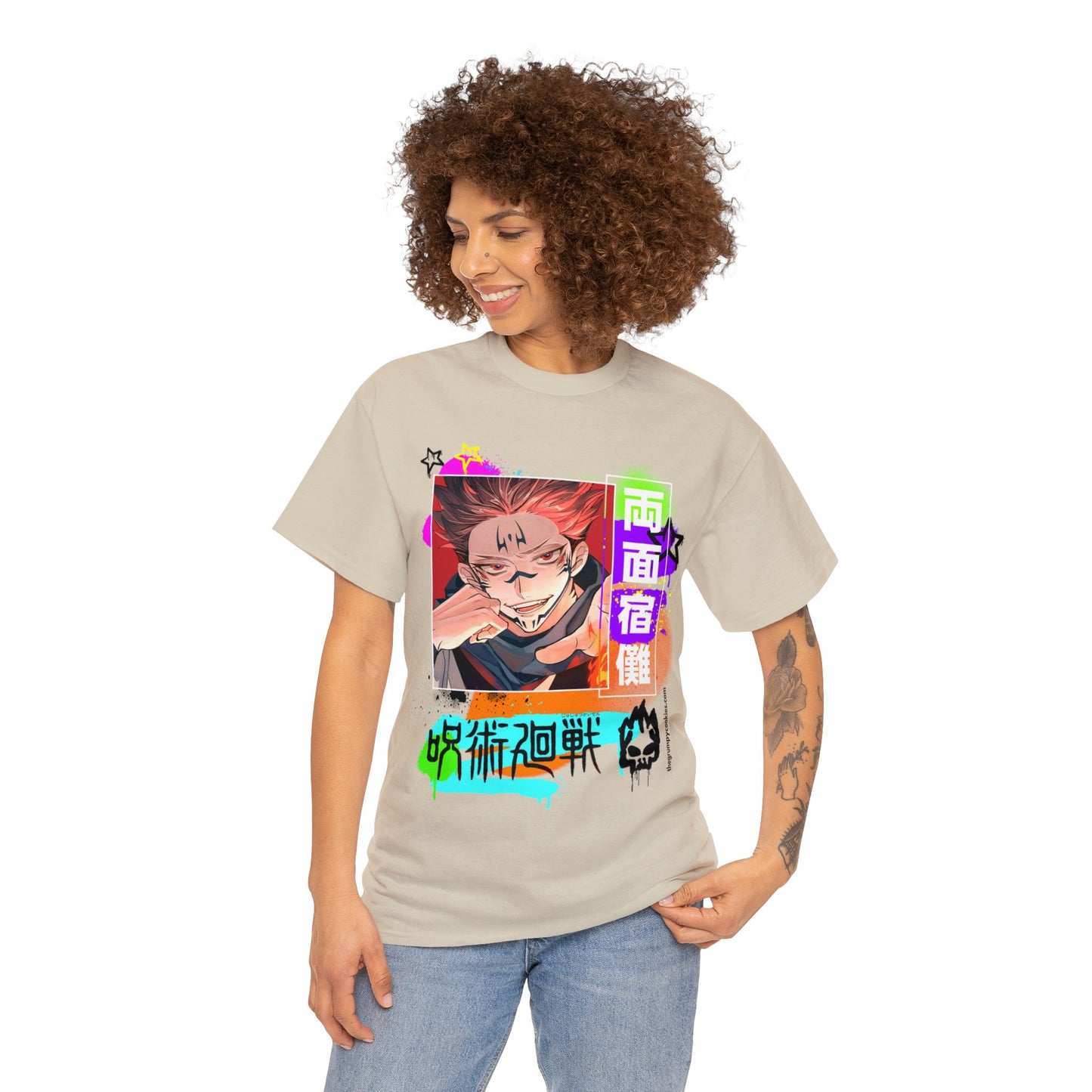 Jujutsu Kaisen - Sakuna being. . . Sakuna Unisex Heavy Cotton Tee
