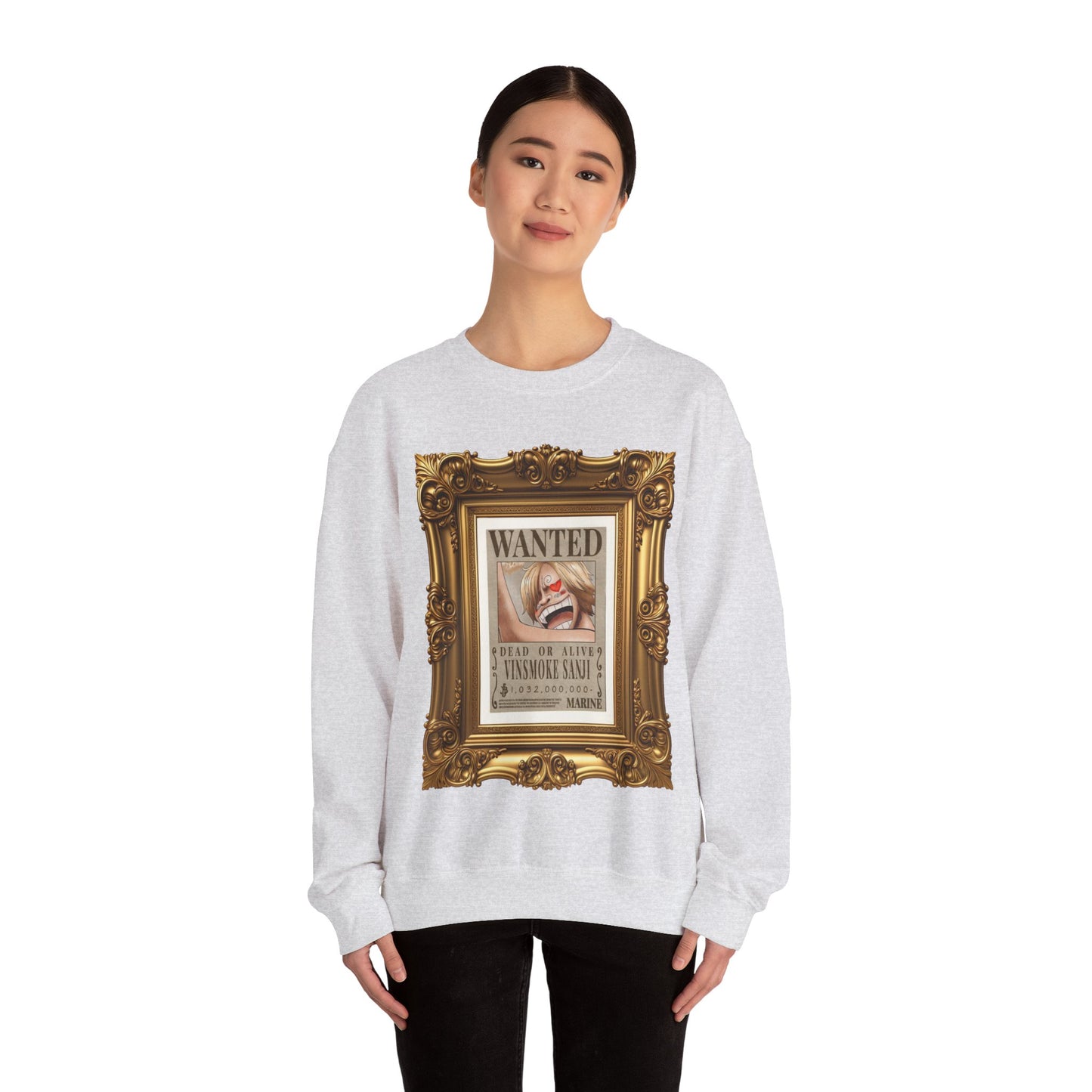 One Piece - Fine Art Sanji Unisex Heavy Blend™ Crewneck Sweatshirt