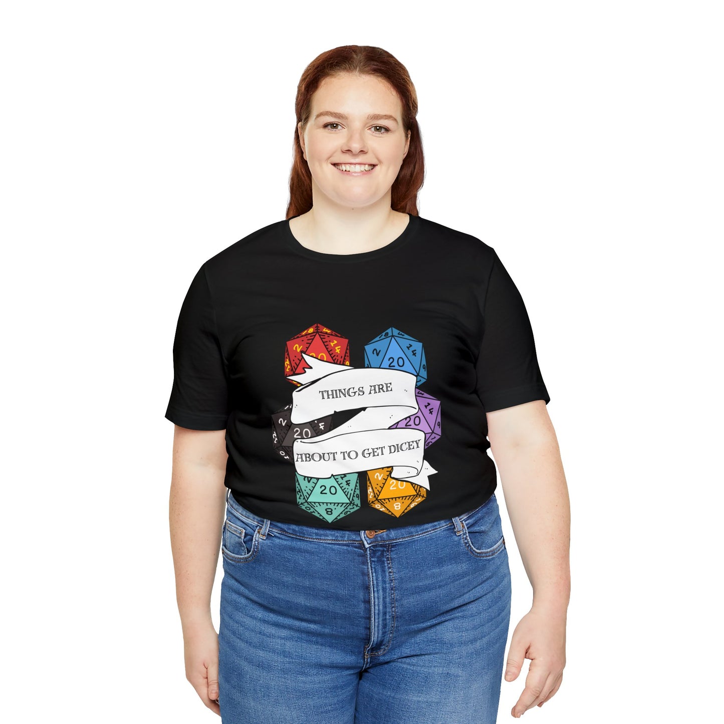 Dungeons & Dragons - Dicey Short Sleeve Tee