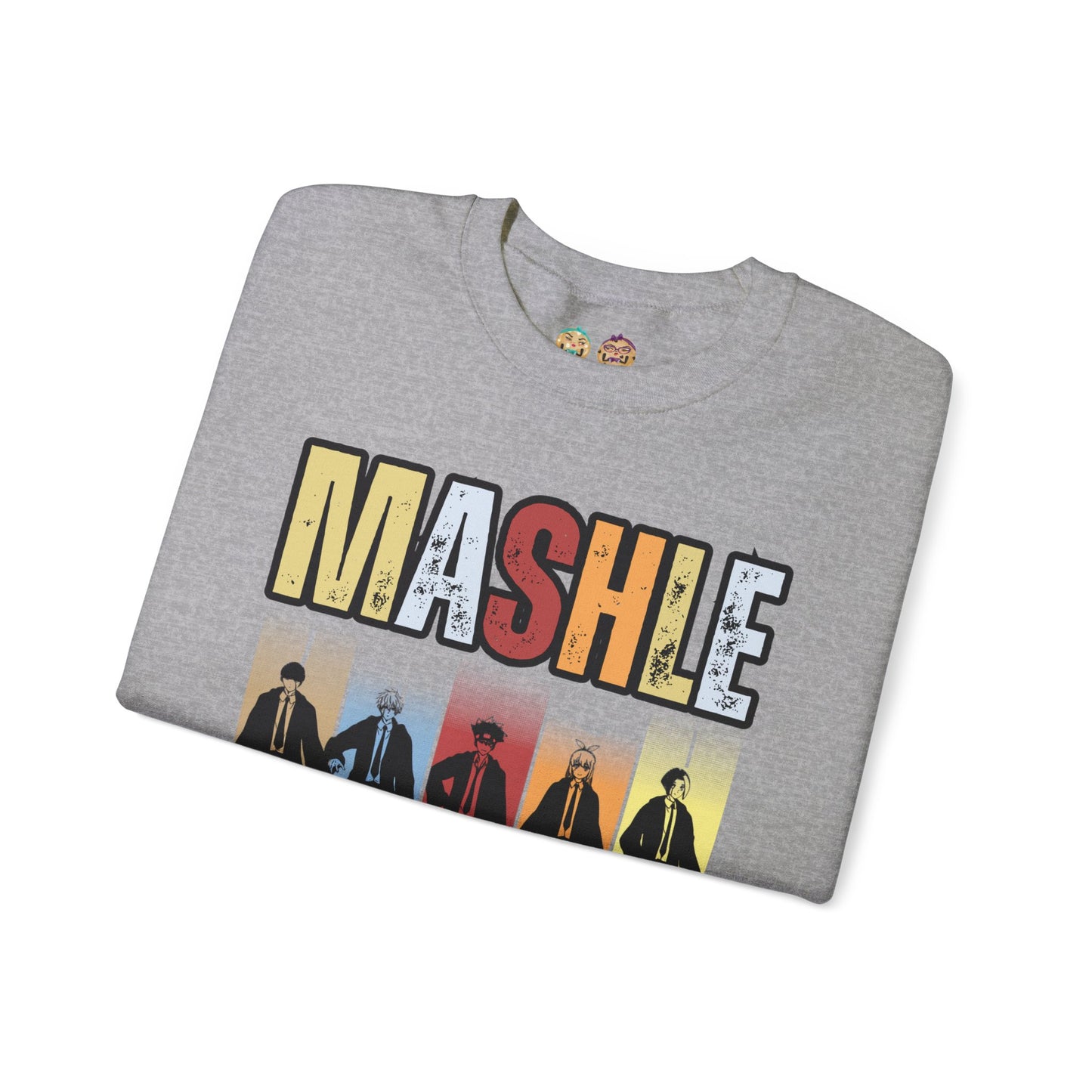 Mashle - Team No Magic Unisex Heavy Blend™ Crewneck Sweatshirt