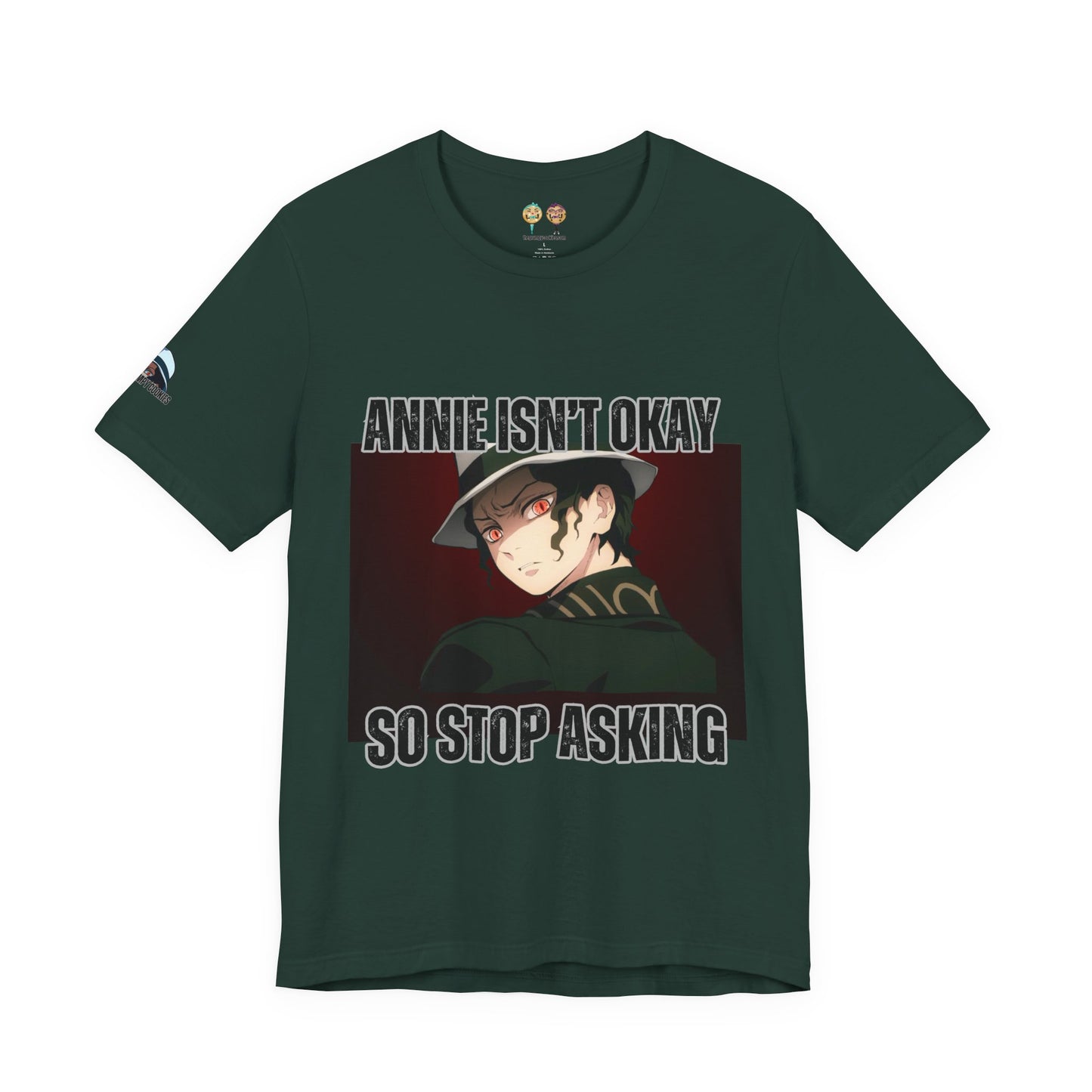 Demon Slayer - Blood Stains on the Carpet Unisex Jersey Short Sleeve Tee
