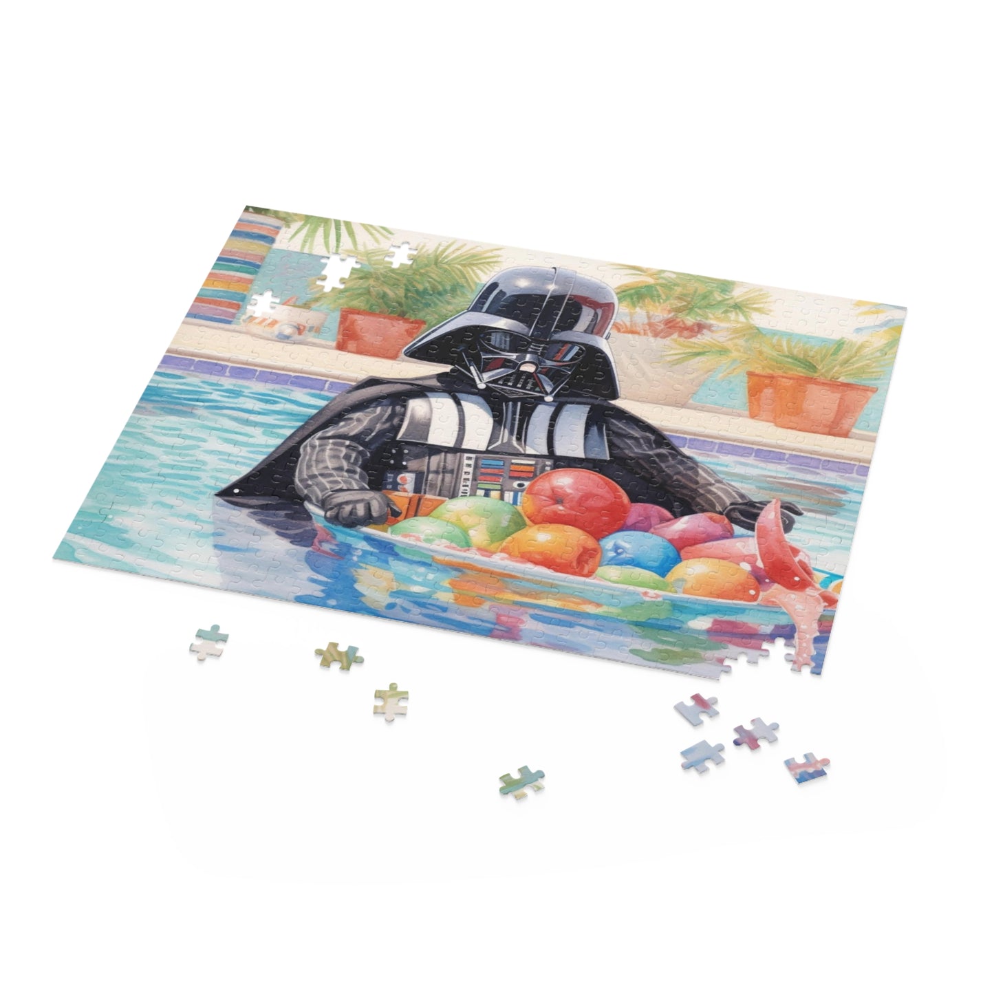 Star Wars - Darth Vader at the Pool Party Puzzle (120, 252, 500-Piece)