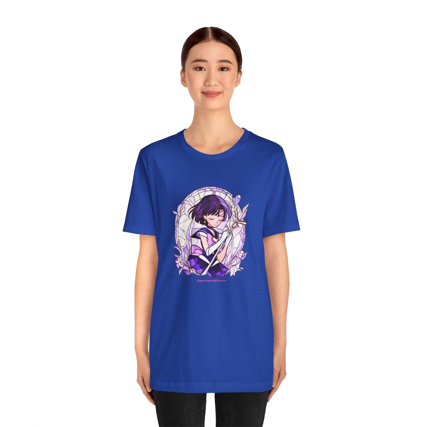 Sailor Moon - Sailor Saturn Jersey Short Sleeve Tee