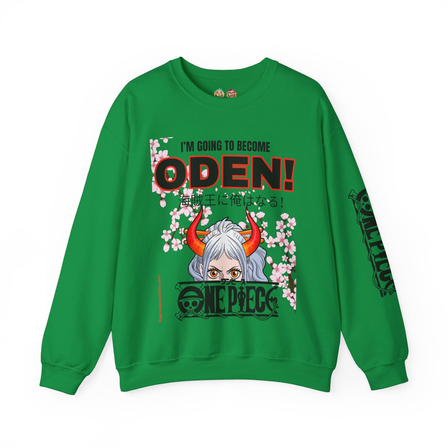 One Piece - I Will Be Oden Unisex Heavy Blend™ Crewneck Sweatshirt