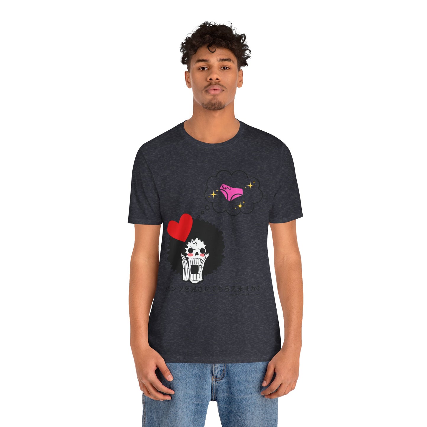 One Piece - Pervy Gentleman Brook Unisex Jersey Short Sleeve Tee