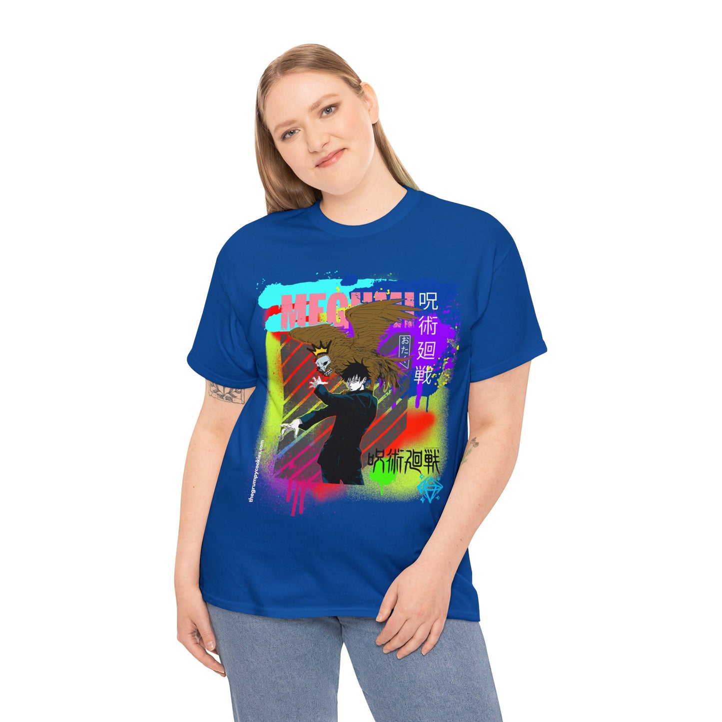 Jujutsu Kaisen - Megumi & Nue Unisex Heavy Cotton Tee