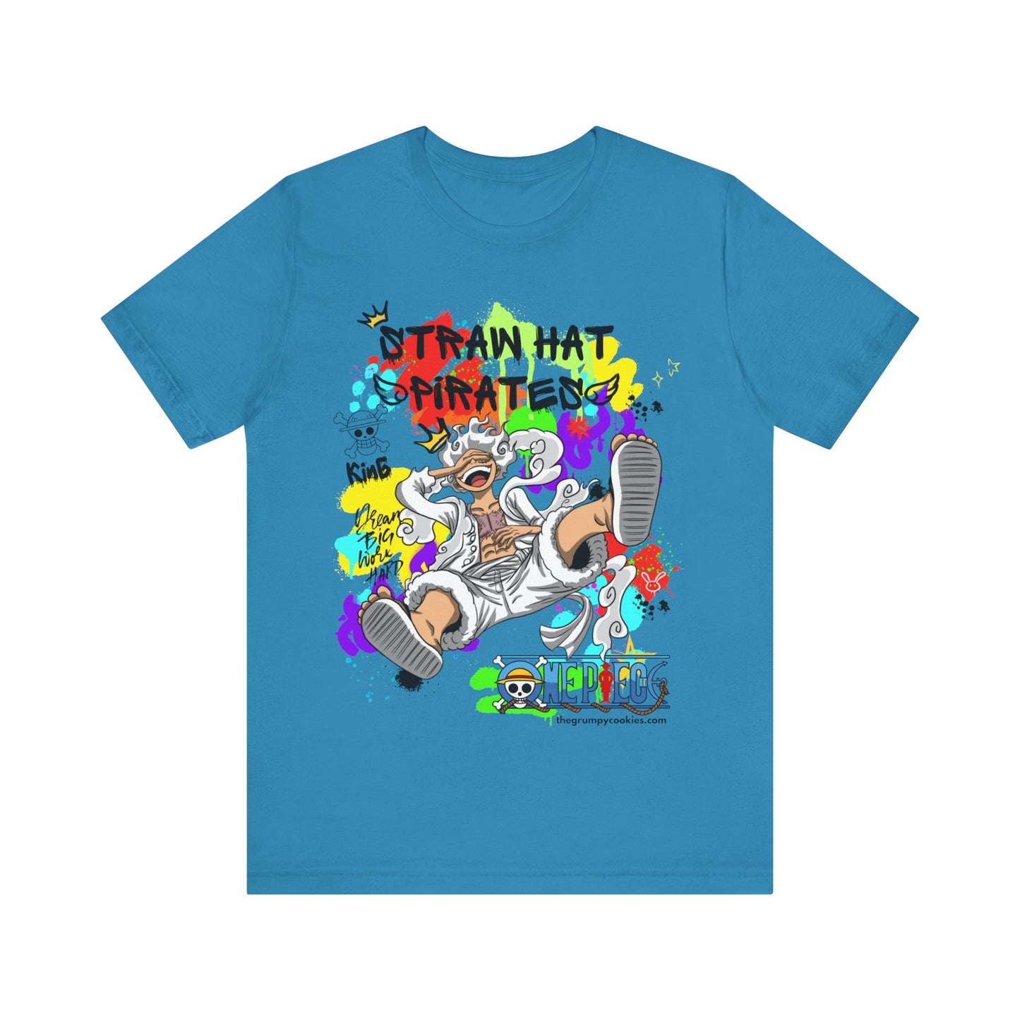 One Piece - Graffiti Luffy Unisex Jersey Short Sleeve Tee