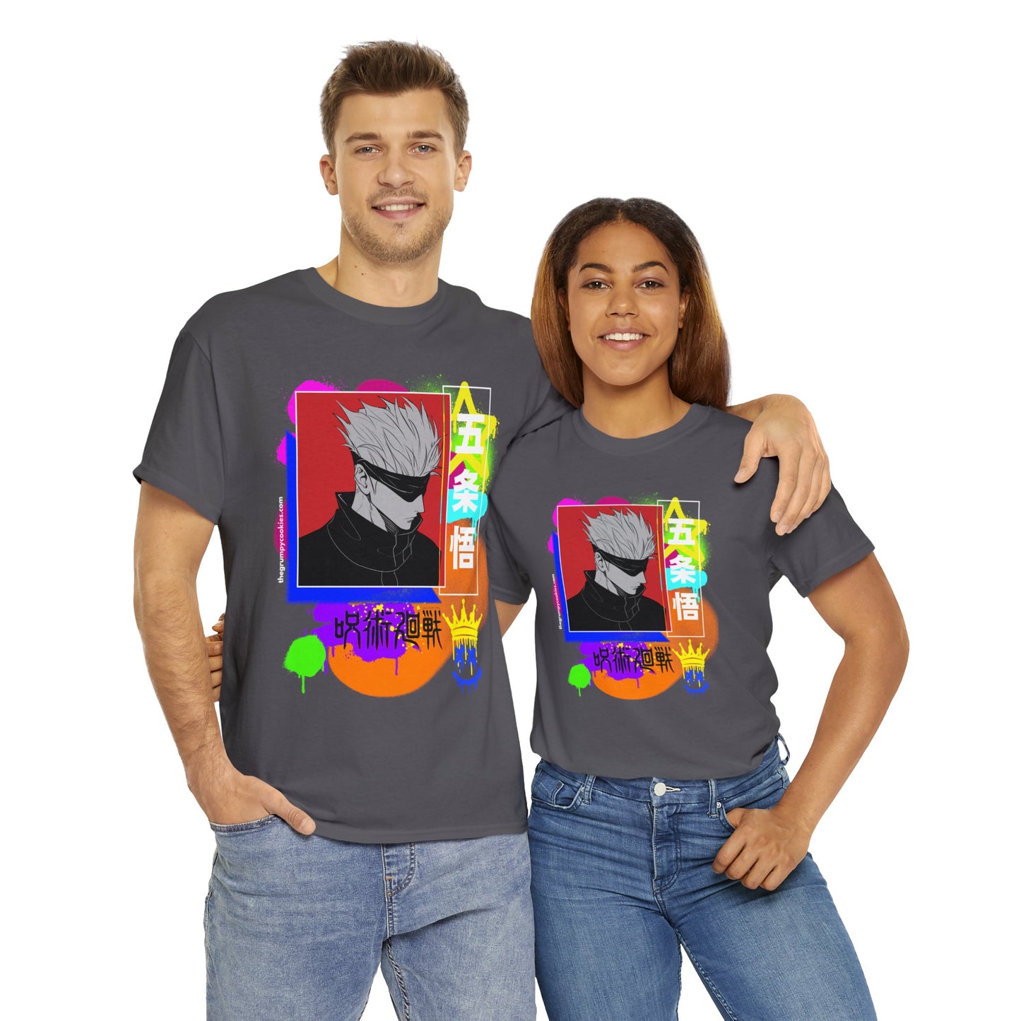 Jujutsu Kaisen - Emo Gojo Unisex Heavy Cotton Tee