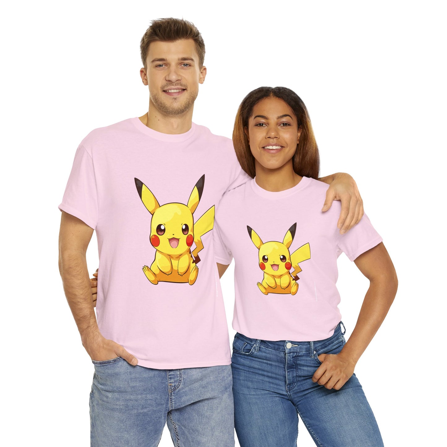 Pokemon - Pika P Unisex Heavy Cotton Tee