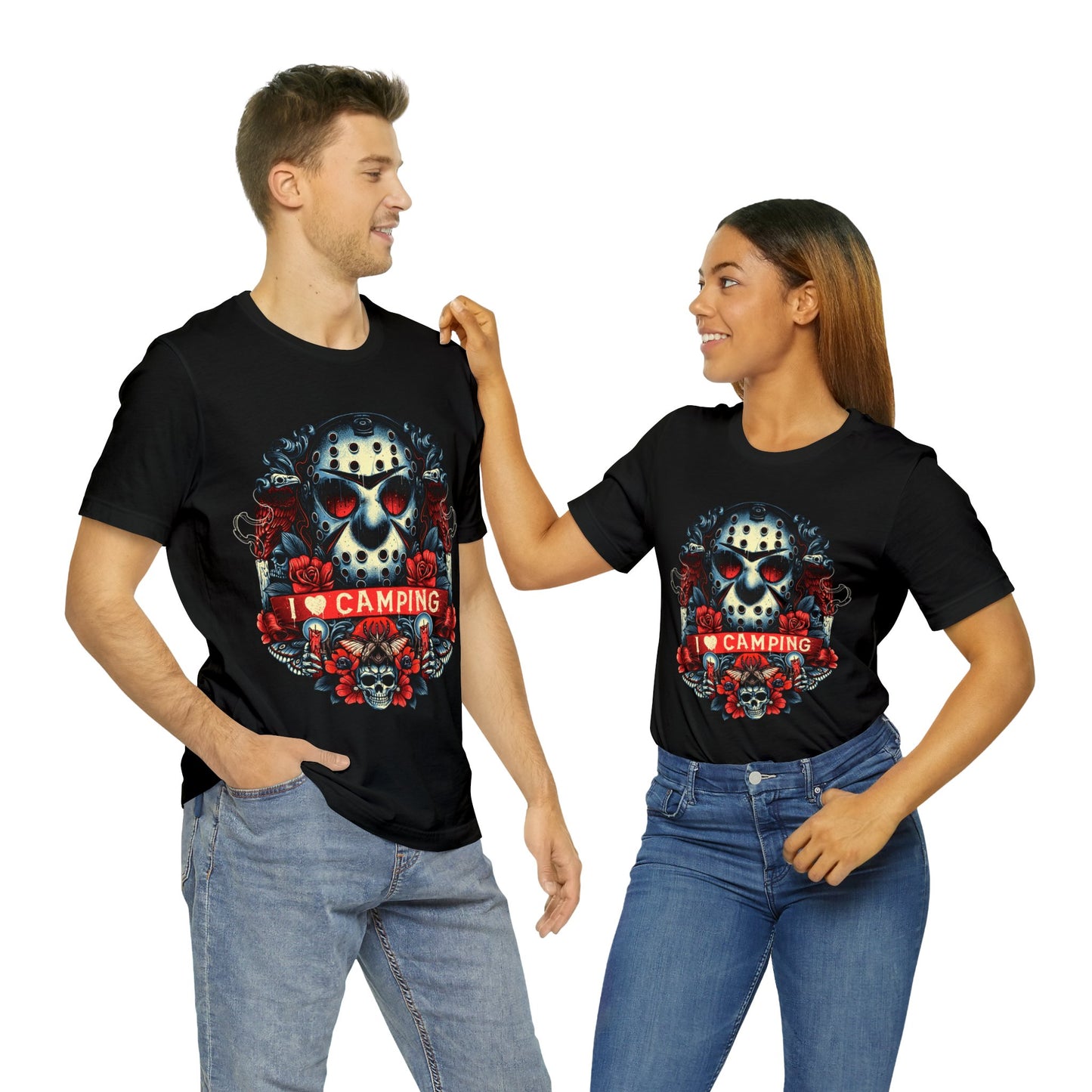 Friday the 13th - I Heart Camping Short Sleeve Tee