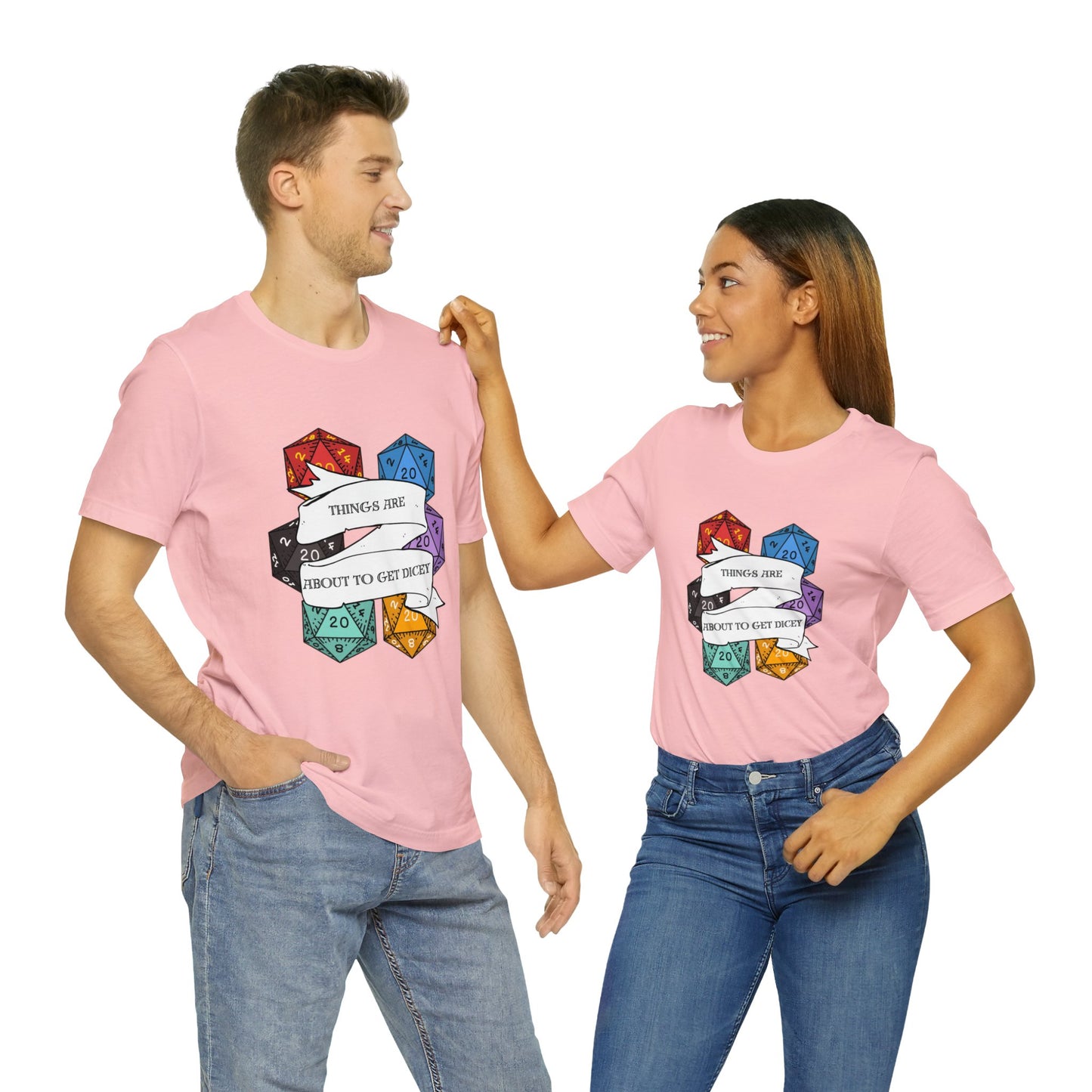 Dungeons & Dragons - Dicey Short Sleeve Tee