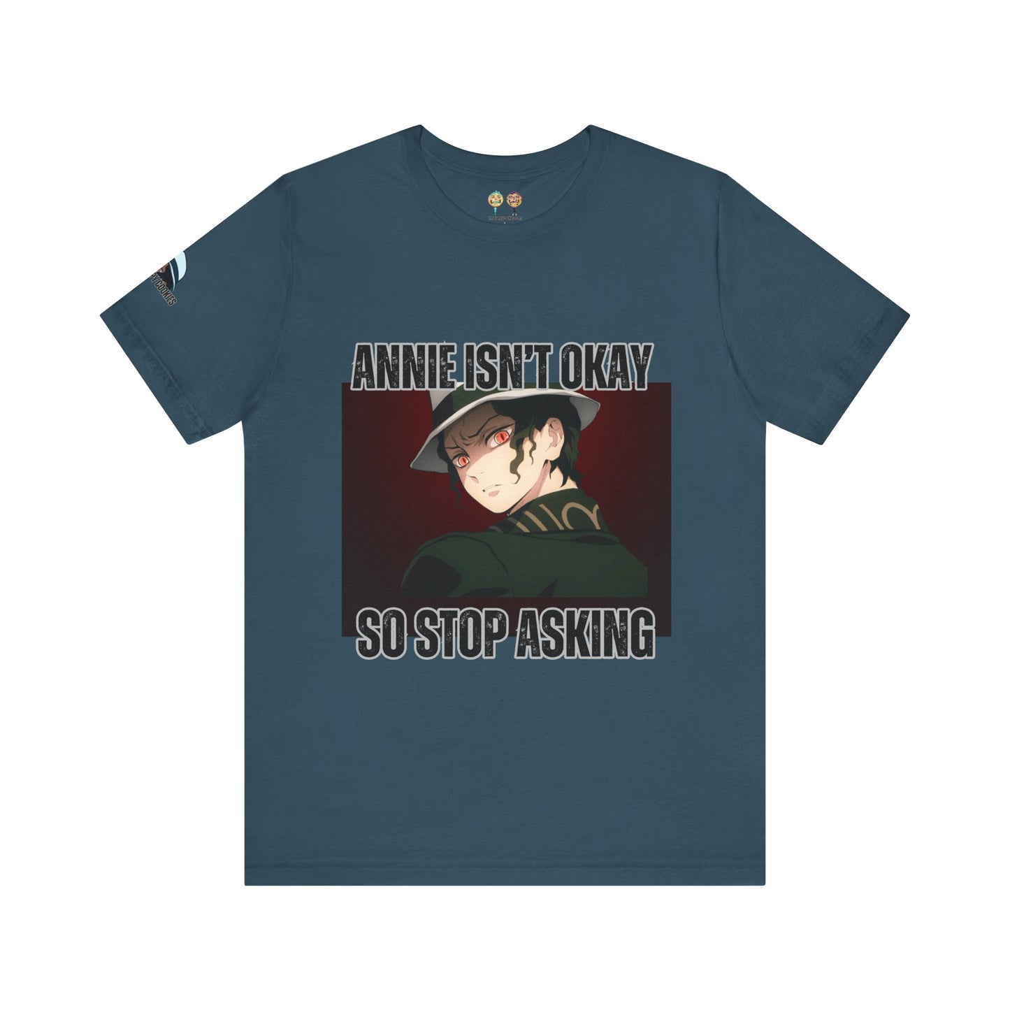 Demon Slayer - Blood Stains on the Carpet Unisex Jersey Short Sleeve Tee