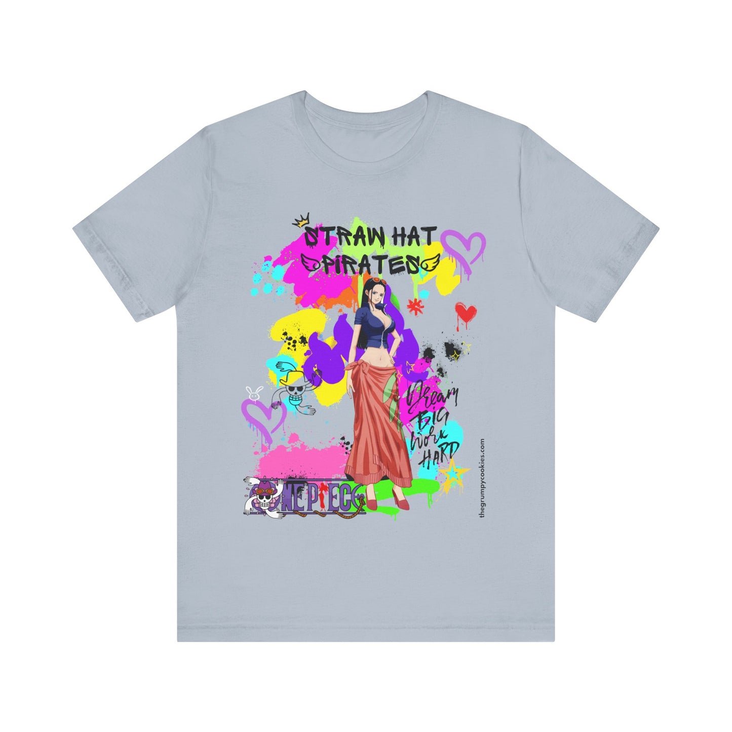 One Piece - Graffiti Robin Unisex Jersey Short Sleeve Tee
