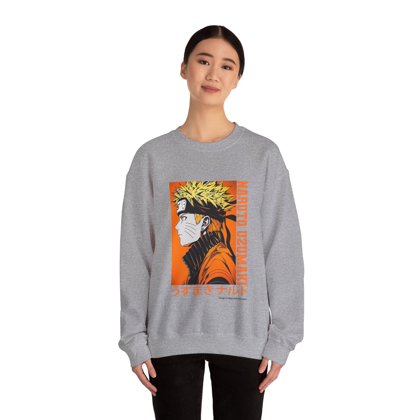 Naruto - Orange Unisex Heavy Blend™ Crewneck Sweatshirt