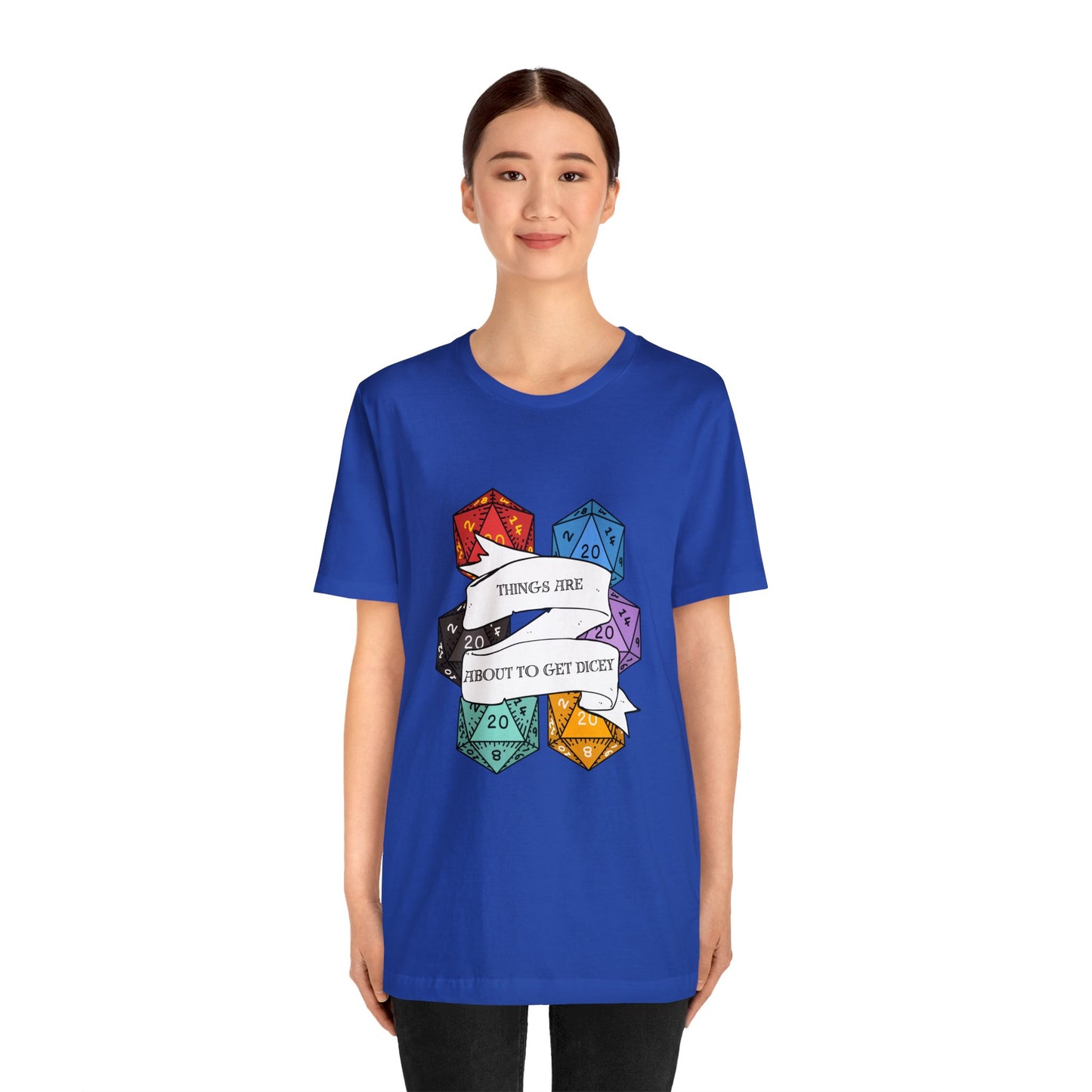 Dungeons & Dragons - Dicey Short Sleeve Tee
