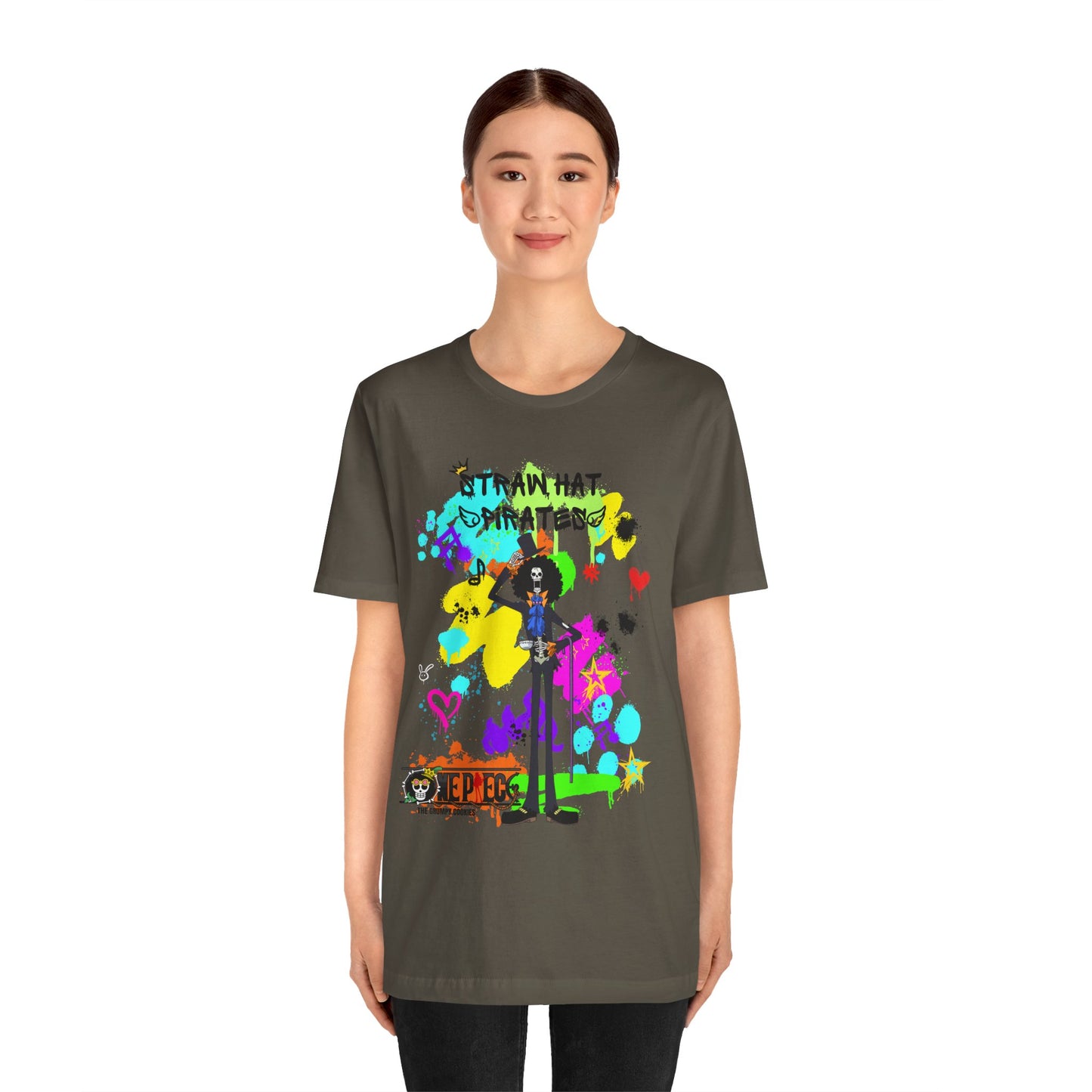 One Piece - Graffiti Brook Unisex Jersey Short Sleeve Tee