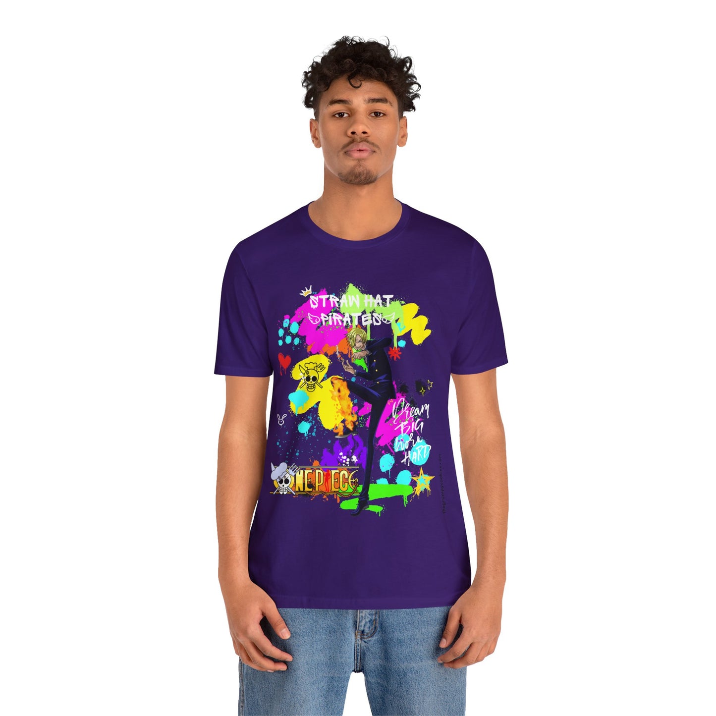 One Piece - Graffiti Sanji Unisex Jersey Short Sleeve Tee
