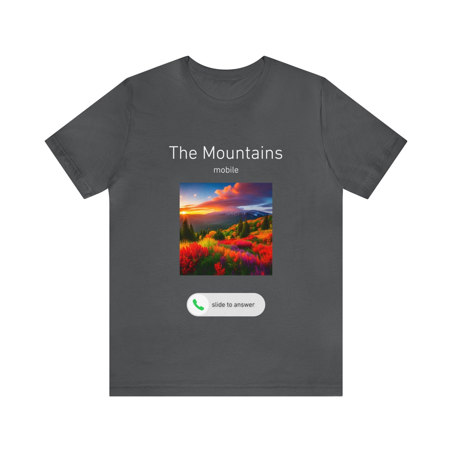 The Grumpy Cookies - Mountains Calling Short Sleeve Tee