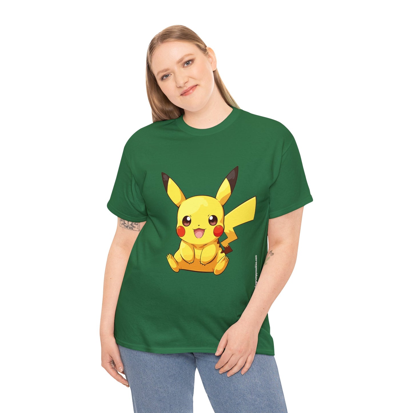 Pokemon - Pika P Unisex Heavy Cotton Tee