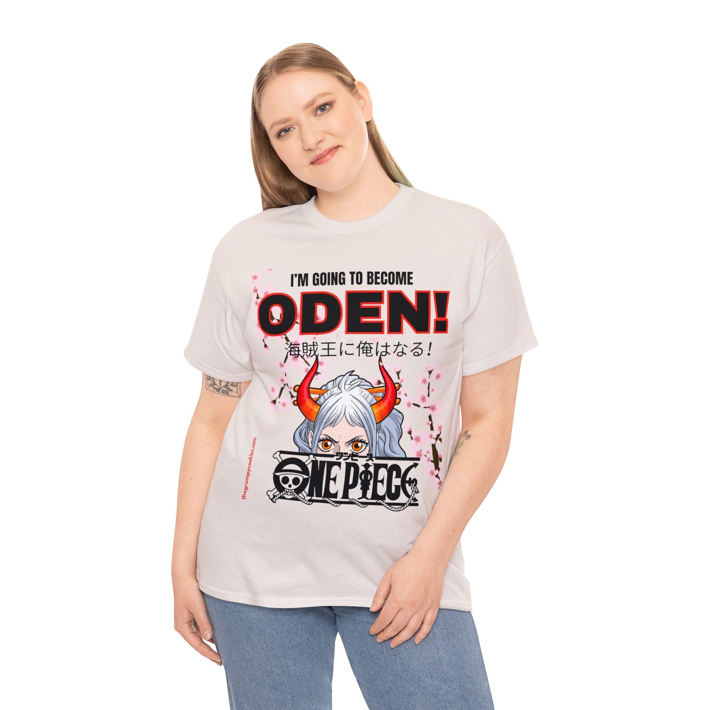 One Piece - I'll Be Oden Unisex Heavy Cotton Tee