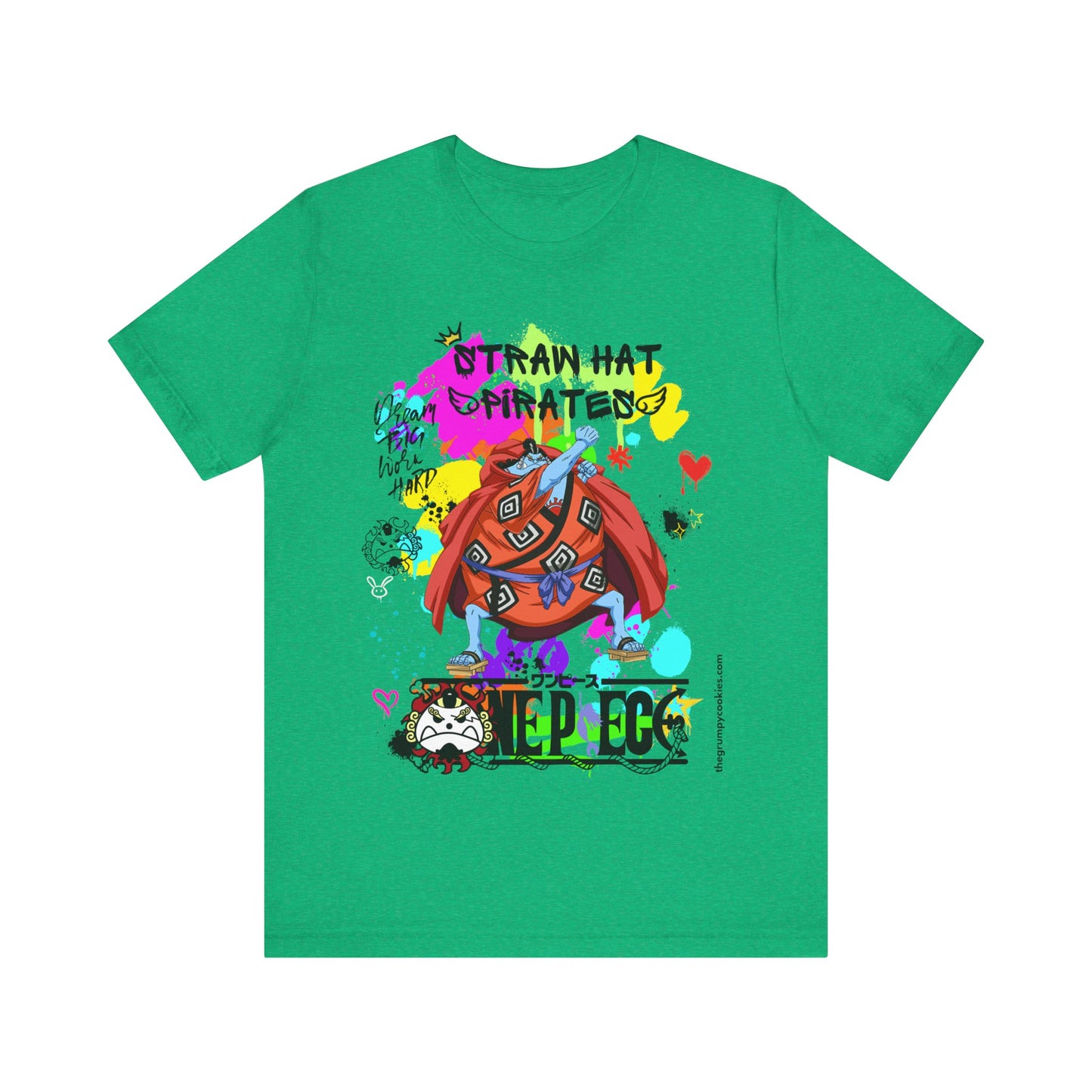 One Piece - Graffiti Jimbei Unisex Jersey Short Sleeve Tee