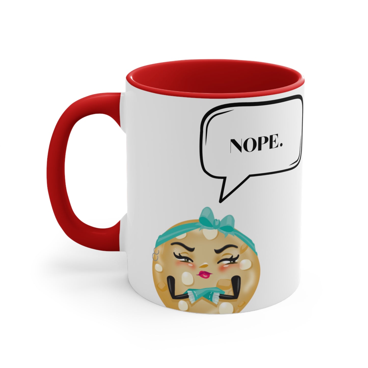 Nope Accent Coffee Mug, 11oz