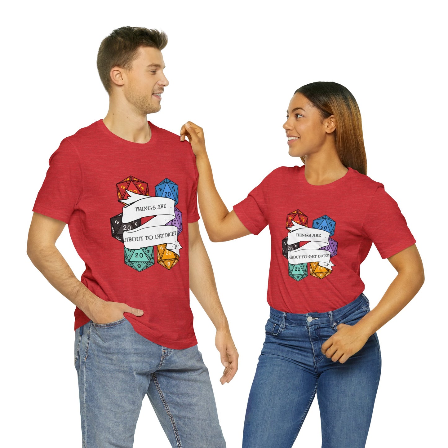 Dungeons & Dragons - Dicey Short Sleeve Tee