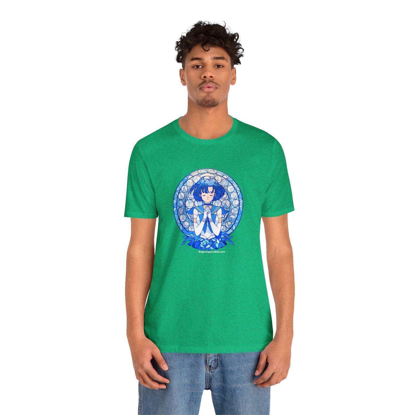 Sailor Moon - Sailor Mercury Jersey Short Sleeve Tee