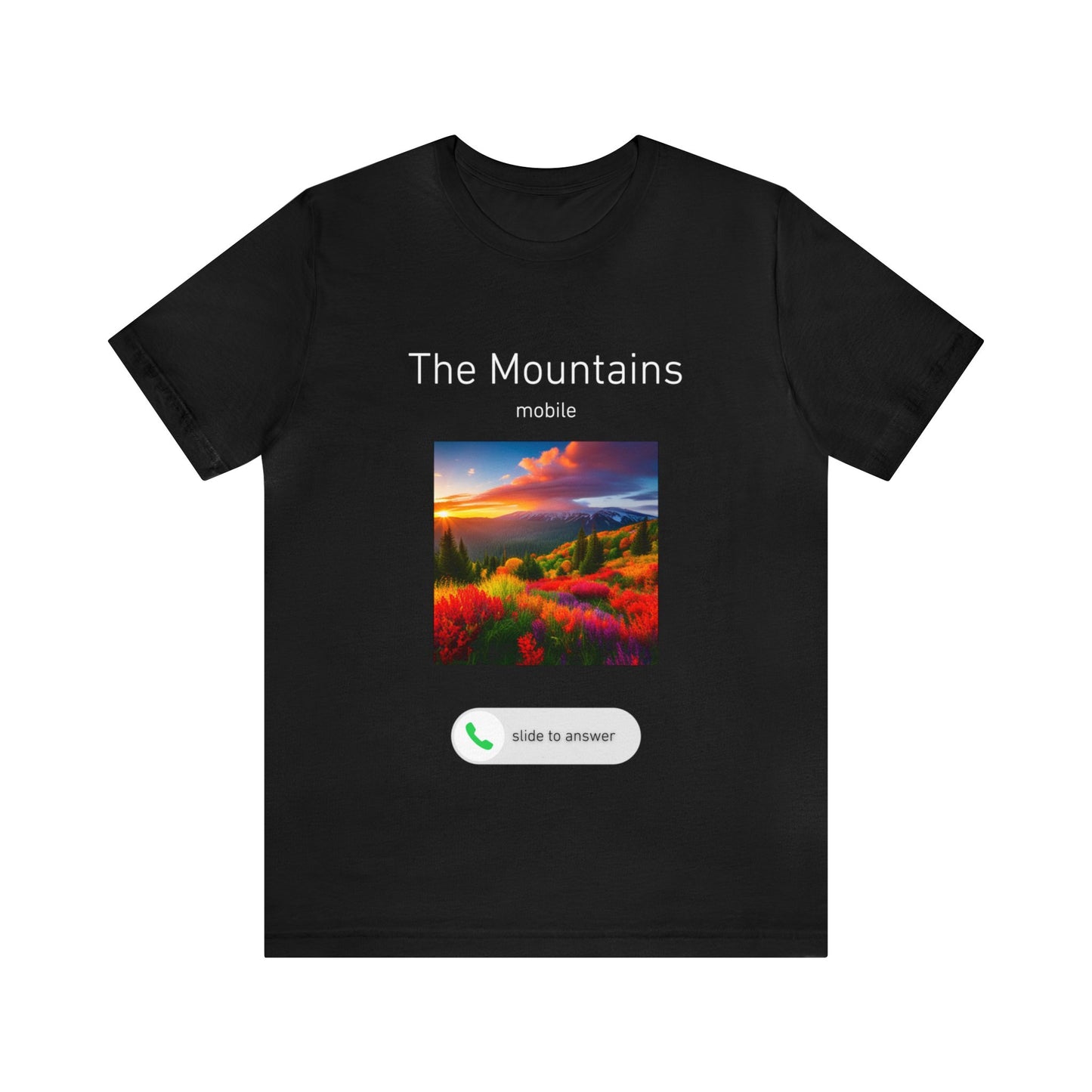 The Grumpy Cookies - Mountains Calling Short Sleeve Tee