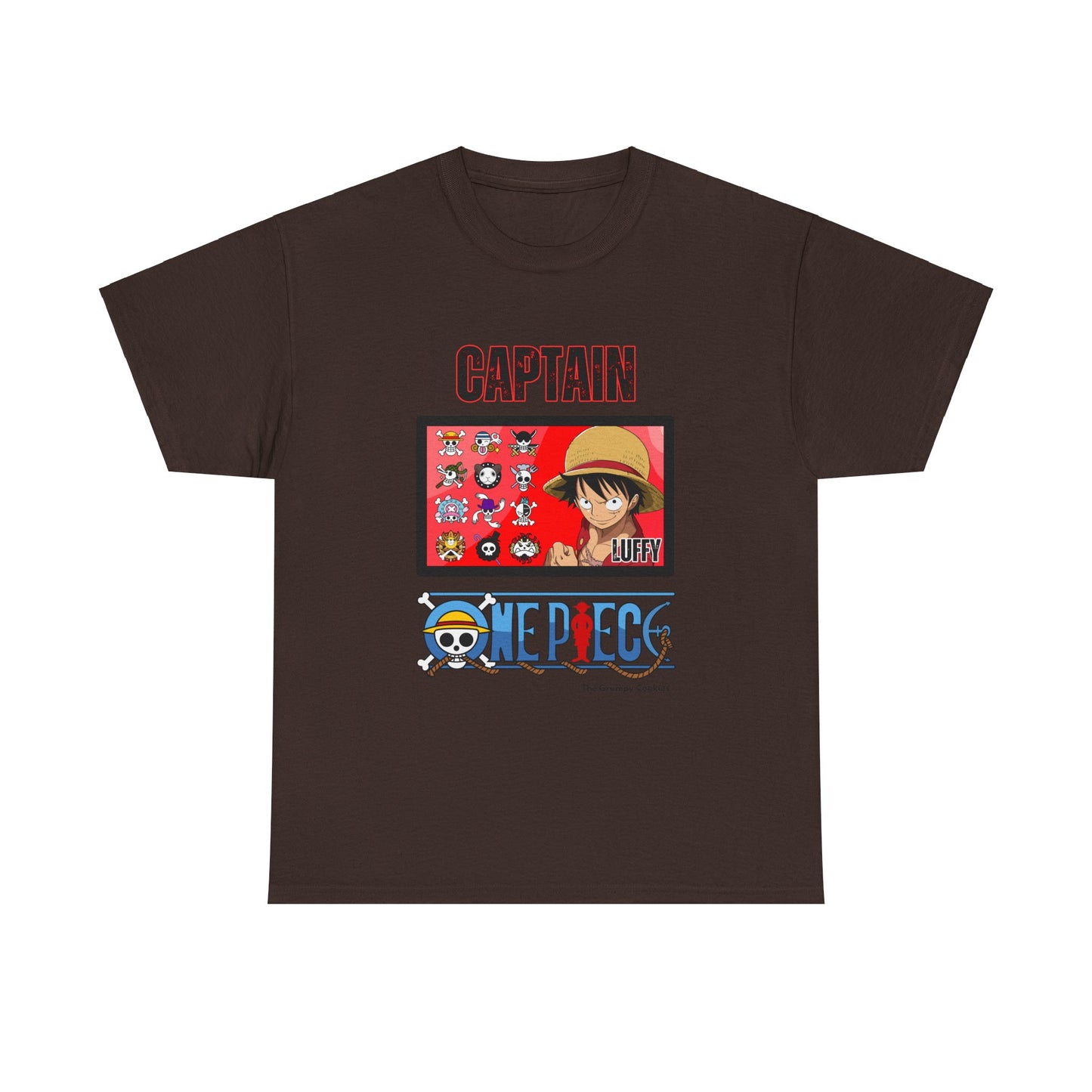 One Piece - Captain Luffy Unisex Heavy Cotton Tee