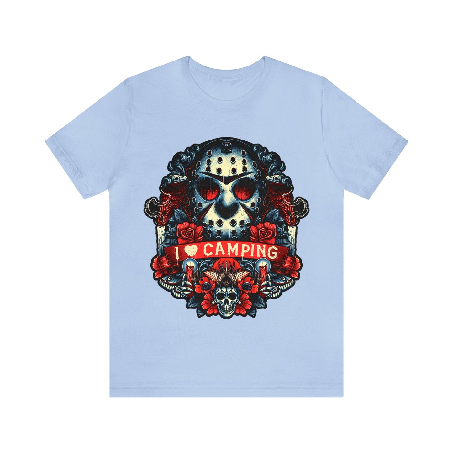 Friday the 13th - I Heart Camping Short Sleeve Tee