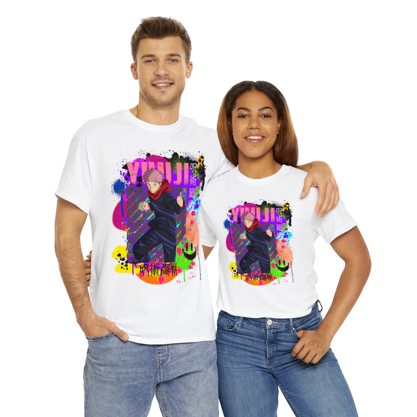 Jujutsu Kaisen - Yuji Says Bring It Unisex Heavy Cotton Tee