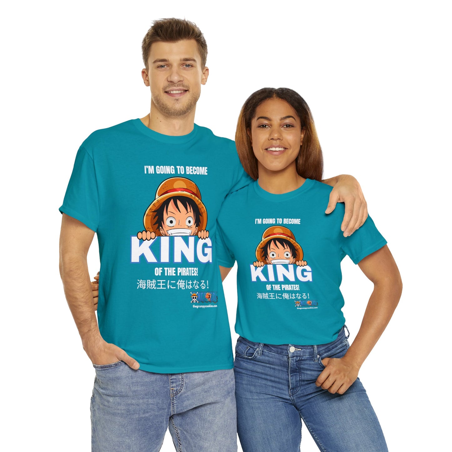 One Piece - King of the Pirates Unisex Heavy Cotton Tee