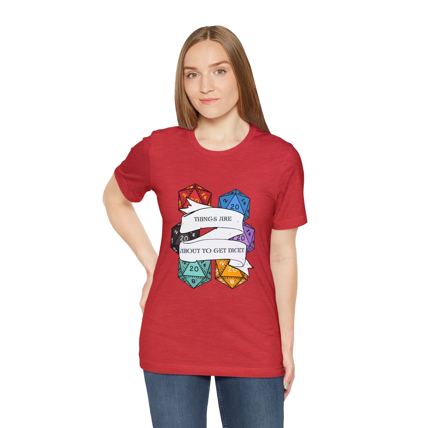 Dungeons & Dragons - Dicey Short Sleeve Tee