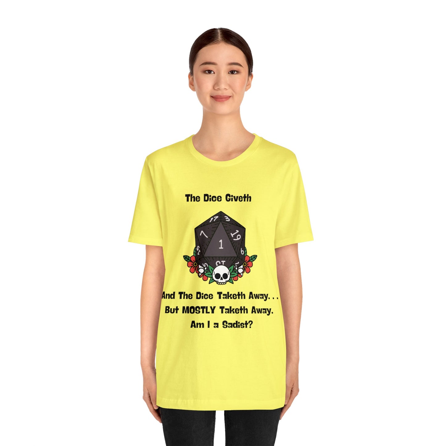 Dungeons & Dragons - Am I a Sadist? Short Sleeve Tee