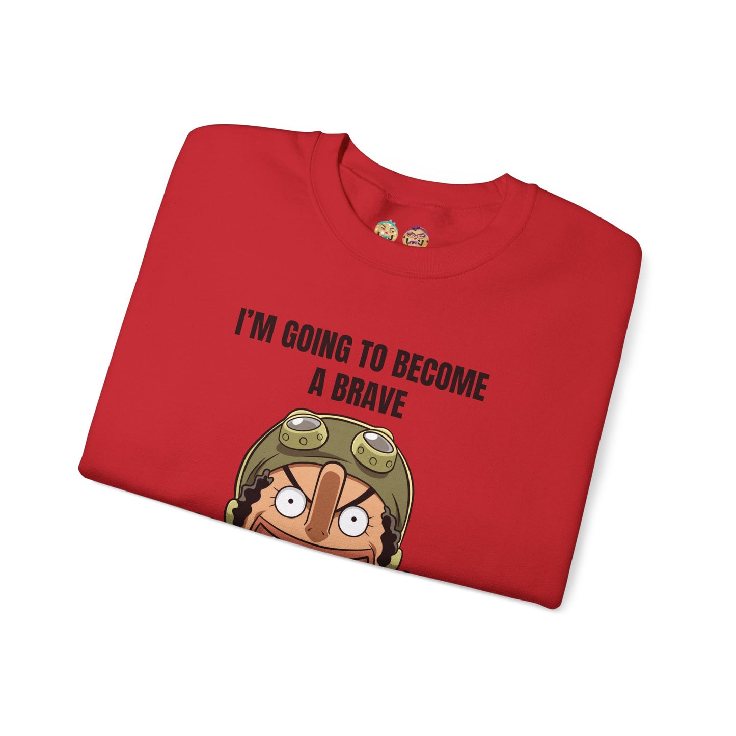 One Piece - Brave Warrior of the Sea Unisex Heavy Blend™ Crewneck Sweatshirt