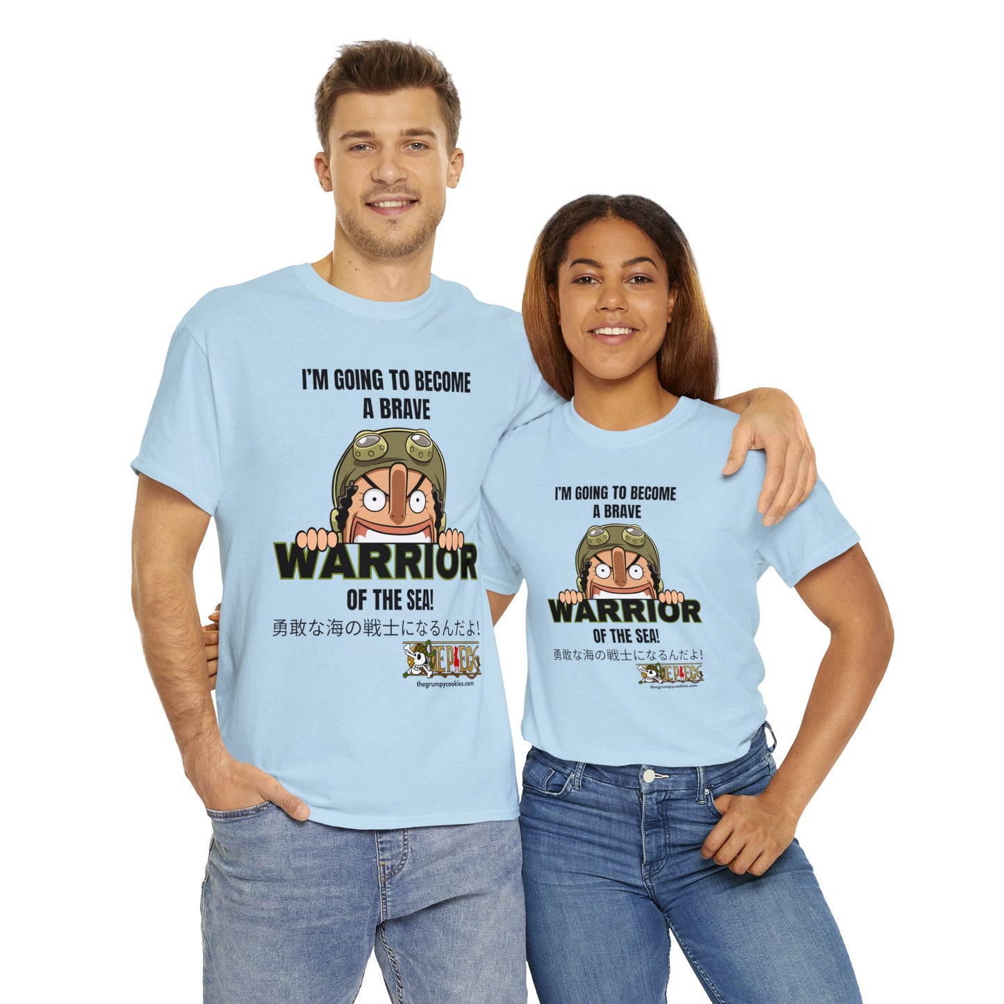One Piece - Brave Warrior of the Sea Unisex Heavy Cotton Tee