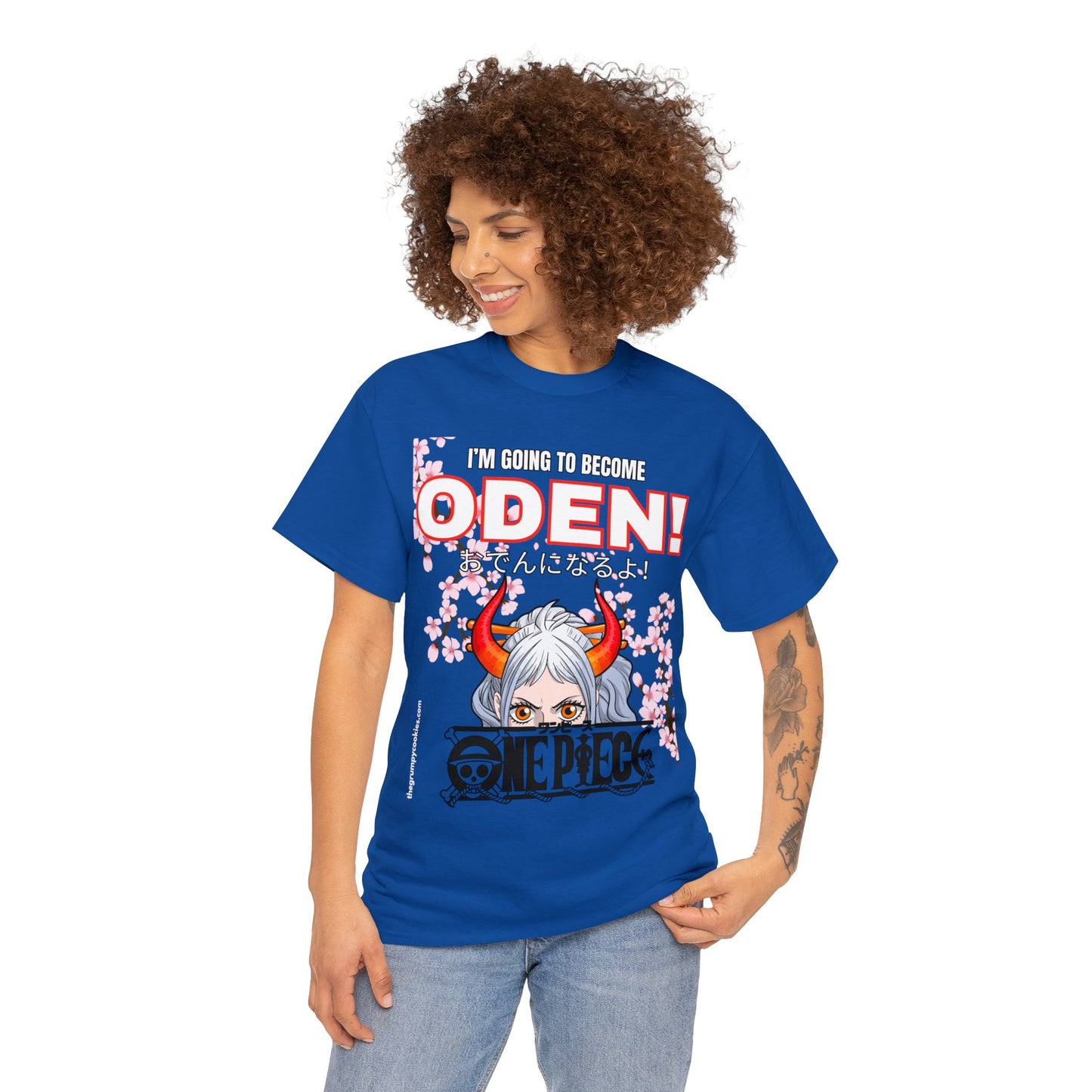 One Piece - I'll Be Oden Unisex Heavy Cotton Tee